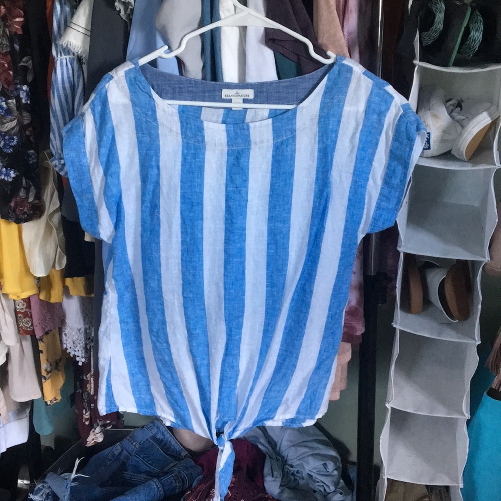 L.L.Bean Signature Stripped Shirt